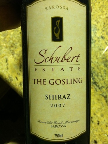 The Gosling Shiraz