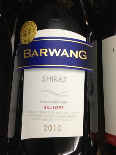 吧王穗乐仙干红Barwang Shiraz