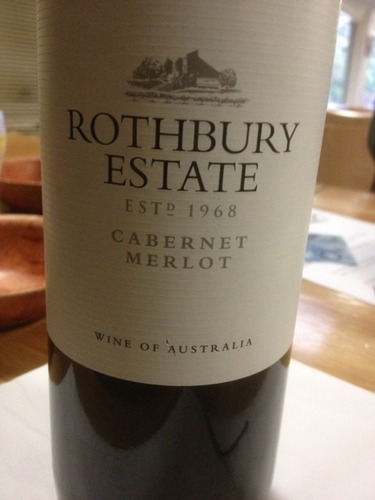 罗思柏丽赤霞珠梅洛干红Rothbury Cabernet Merlot