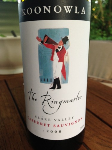 库诺拉酒庄马戏团赤霞珠干红Koonowla The Ringmaster Cabernet Sauvignon