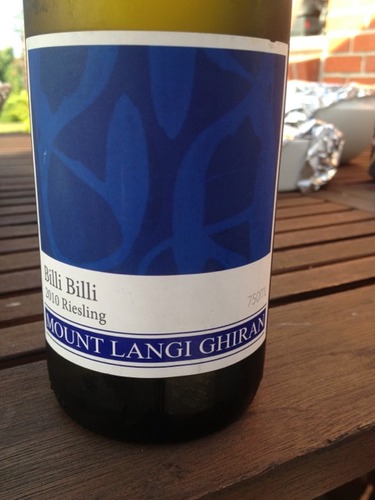 蓝脊山比利雷司令干白Mount Langi Ghiran Billi Riesling