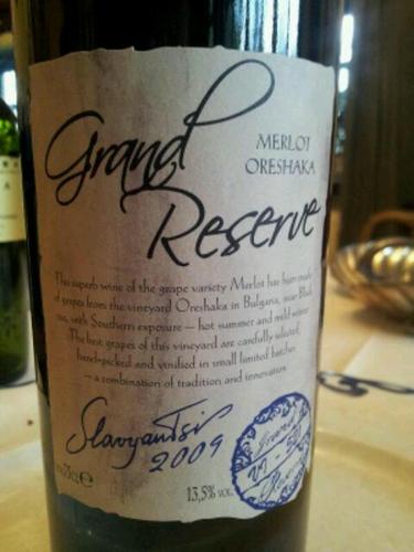 Special Reserve Merlot