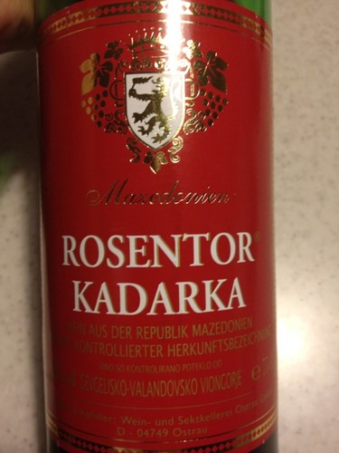 Rosenthaler Kadarka Premium Semi Sweet