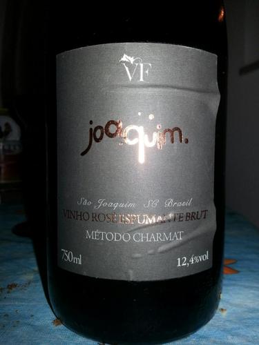 S茫o Joaquim M茅todo Charmat Vinho Ros茅 Espumante Brut