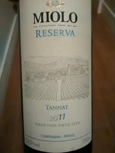 米奥罗珍藏丹娜干红Miolo Reserva Tannat