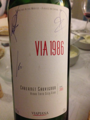 Via 1986 Cabernet Sauvignon