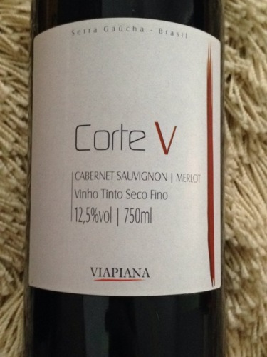 Corte V Tinto Meio Seco Fino Cabernet Sauvignon Merlot