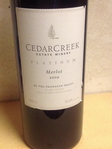 Platinum Reserve Okanagan Valley Merlot