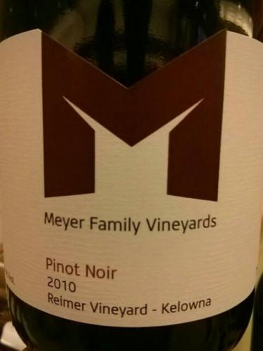 Okanagan Valley Pinot Noir