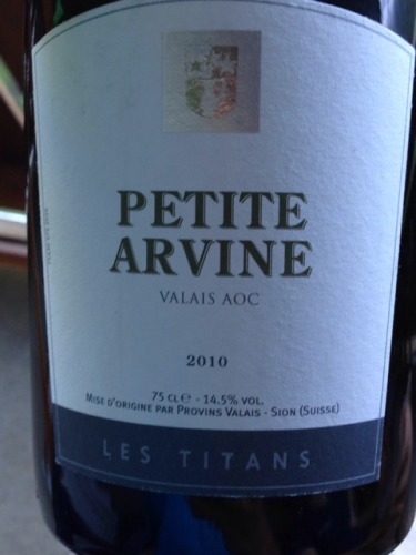 Valais Les Titans Petite Arvine