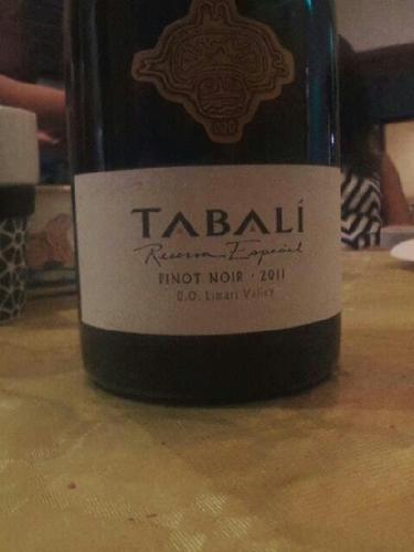 Talinay Tabali pinot noir Salala Vineyard Limari Valley