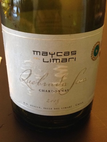 麦卡斯塞卡霞多丽干白Maycas del Limari Quebrada Seca Chardonnay