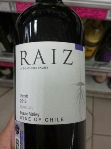 老树根特选西拉干红 Raiz Syrah