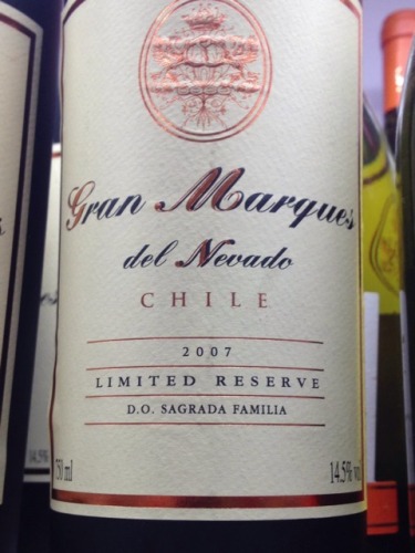 Gran Marques Del Nevado Limited Reserve