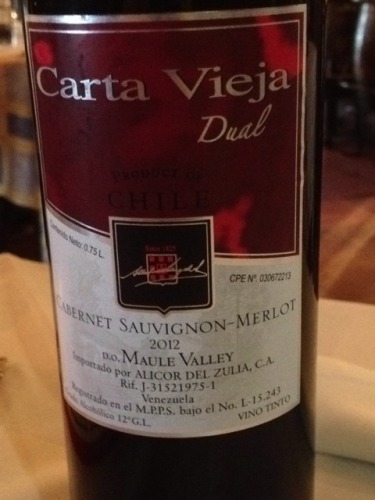 Dual Maule Valley Cabernet Sauvignon Merlot