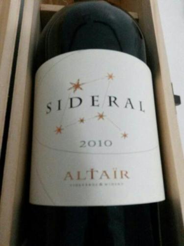 altair sideral cabernet blend (rapel valley)