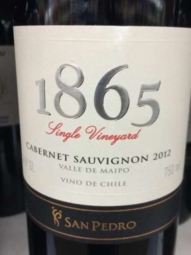 Valle De Maipo Single 1865 Cabernet Sauvignon