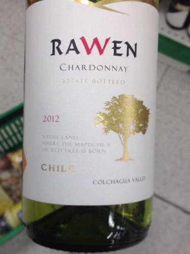 Rawen Reserva Colchagua Valley Chardonnay