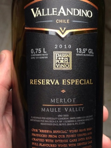 Reserva Especial Maule Valley Merlot