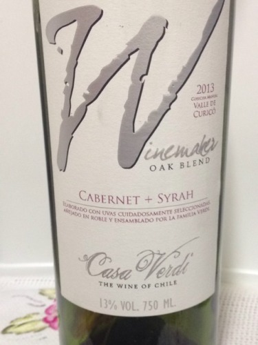 Winemaker Series Central Valley Cabernet Sauvignon Syrah