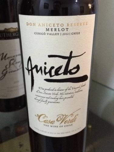 Aniceto Reserve Merlot