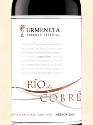 Curico Valley Rio de Cobre Reserva Especial Merlot