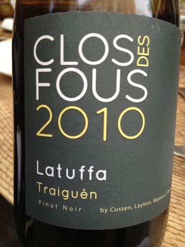 Latuffa Traiguen Pinot Noir