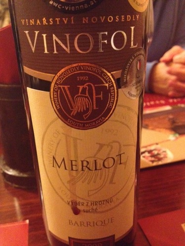 Vinofol Vyběr Z Hroznu Suche Merlot