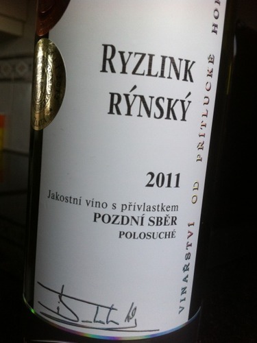 Pozdni Sběr Ryzlink Rynsky