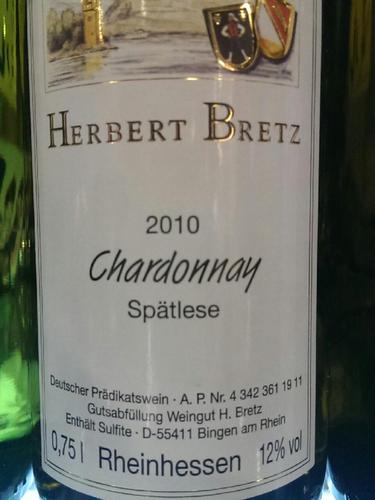 Chardonnay Spätlese