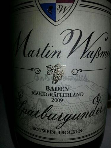 Markgräflerland Baden Rotwein Spätburgunder Trocken