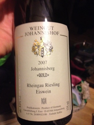 Johannisberg Gold Rheingau Riesling Eiswein