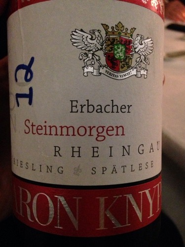 Erbacher Steinmorgen Rheingau Riesling