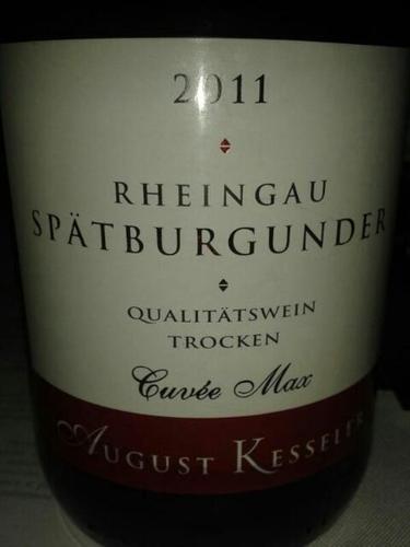 Rheingau Cuvée Max Trocken Spätburgunder