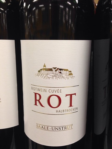 Rot Saale-Unstrut Cuvée Rotwein Halbtrocken
