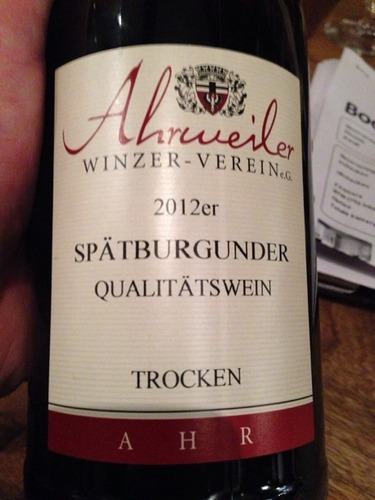 Spatburgunder Deutscher Qualitätswein