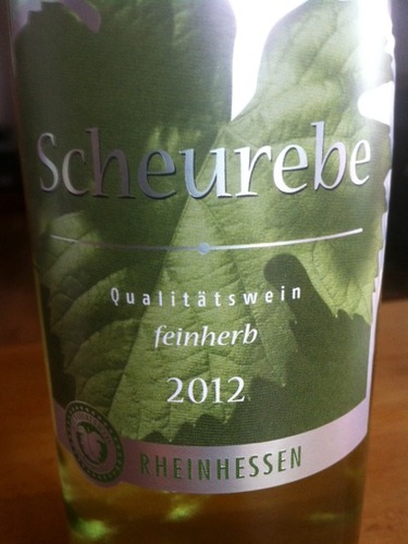 Rheinhessen Scheurebe Feinherb