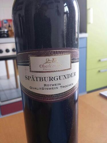 Spätburgunder Rotwein Quälitatswein Trocken