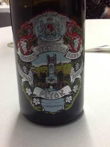 佛里克酒庄霍克海姆女王雷司令甜白Weingut Joachim Flick Hochheimer Hochheimer Königin Victoriaberg Riesling trocken