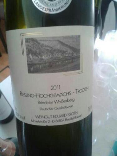 Riesling Hochgewachs Trocken