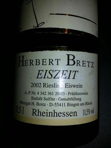 Eiszeit Eiswein Rheinhessen Riesling