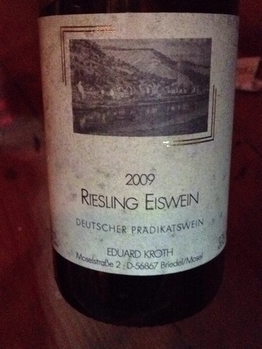 Deutscher Pradikatswein Eiswein Riesling