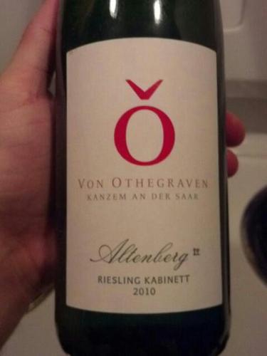 Kanzem An Der Saar Altenberg Riesling Kabinett