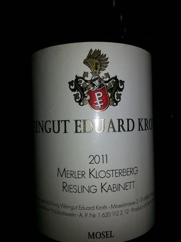 Mosel-Saar-Ruwer Merler Klosterberg Kabinett Riesling