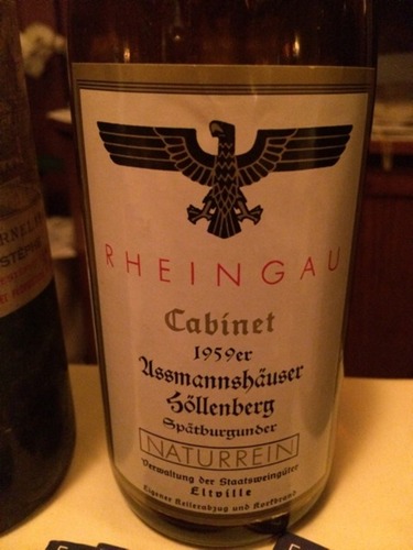 Hessische Bergstrasse Bensheimer Streichling Spätlese Riesling