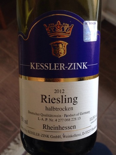 金-凯斯勒雷司令半干白Kessler-Zink Riesling Halbtrocken