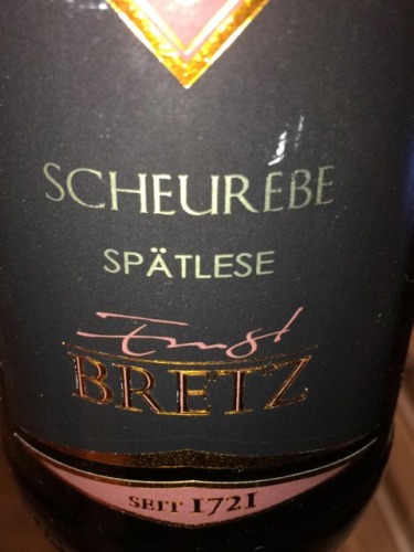 Scheurebe Spätlese