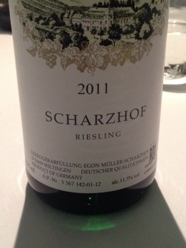 伊慕雷司令半干白Egon Muller Scharzhof Riesling