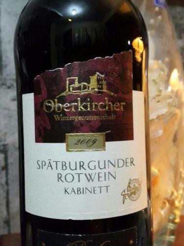 Baden Kabinett Spätburgunder Rotwein