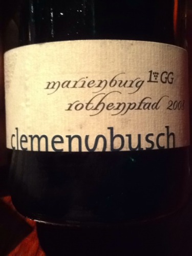 Weingut Clemens Busch Pundericher Marienburg Rothenpfad Riesling Grosses Gewachs